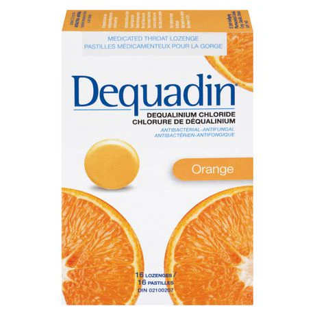 Dequadin Medicated Throat Lozenges - 16 lozenges - Image 2