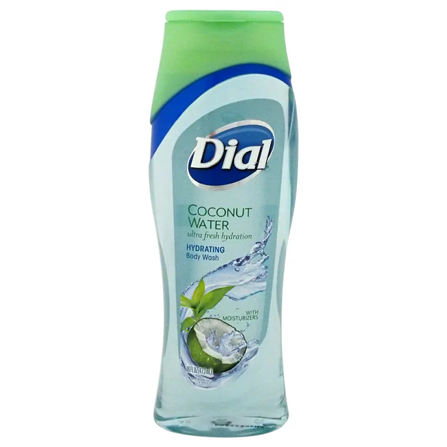 Dial Hydrating Body Wash, Ultra Fresh Hydration, With Moisturizers, Coconut Water - 473 mL