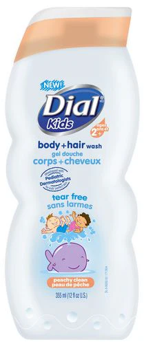 Dial Kids 2 IN 1 Body And Hair Wash, Tear Free,  Ages 2  Plus  - 354 mL - Image 2
