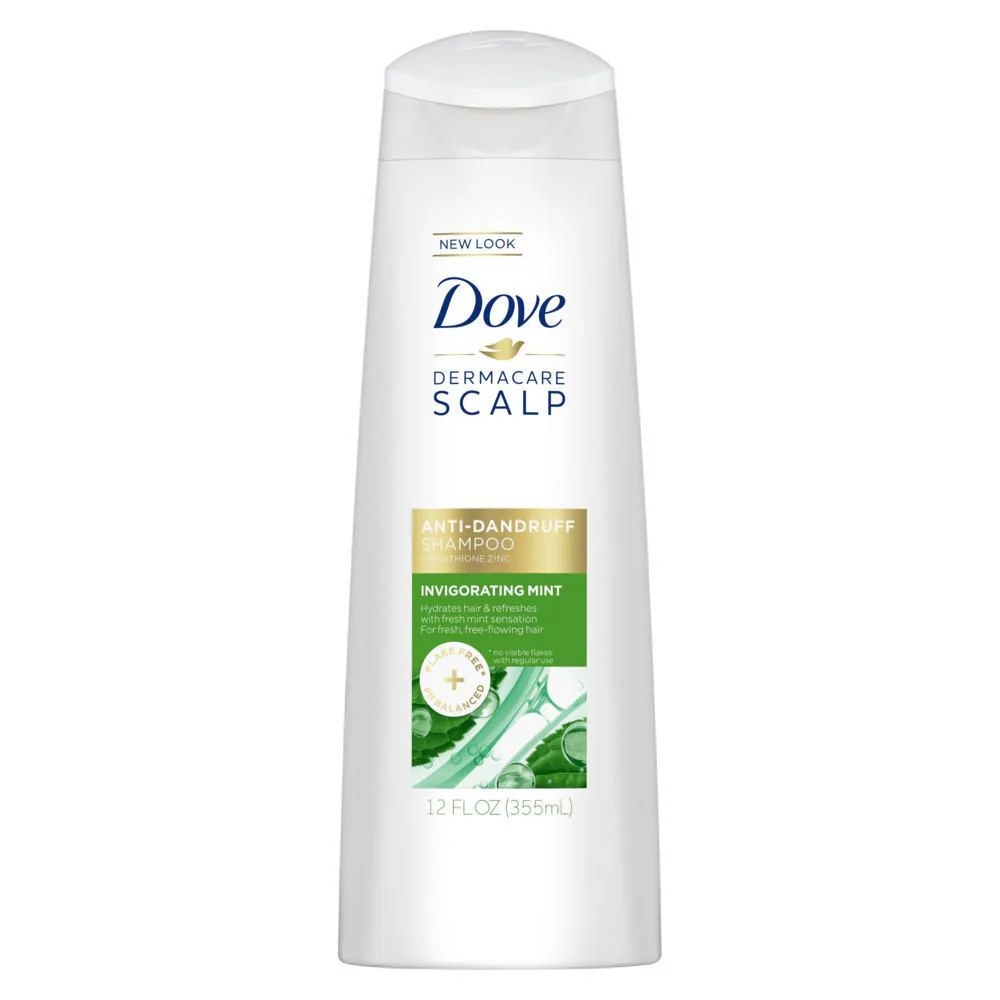 Dove Anti-Dandruff Invigorating Mint Shampoo - 355 ml