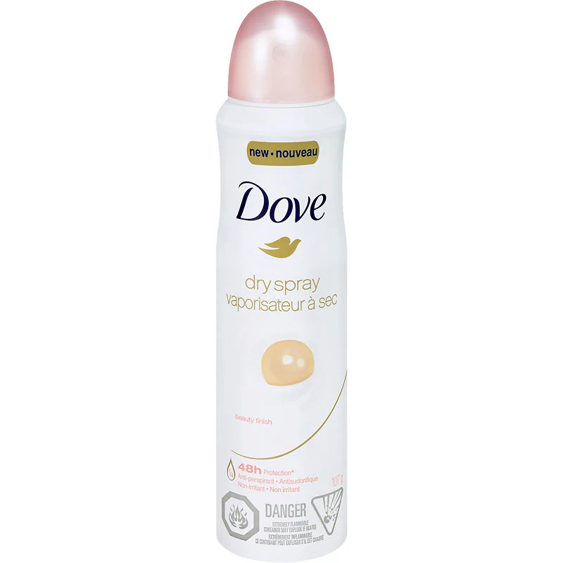 Dove Dry Spray Antiperspirant - 107 g - Image 3