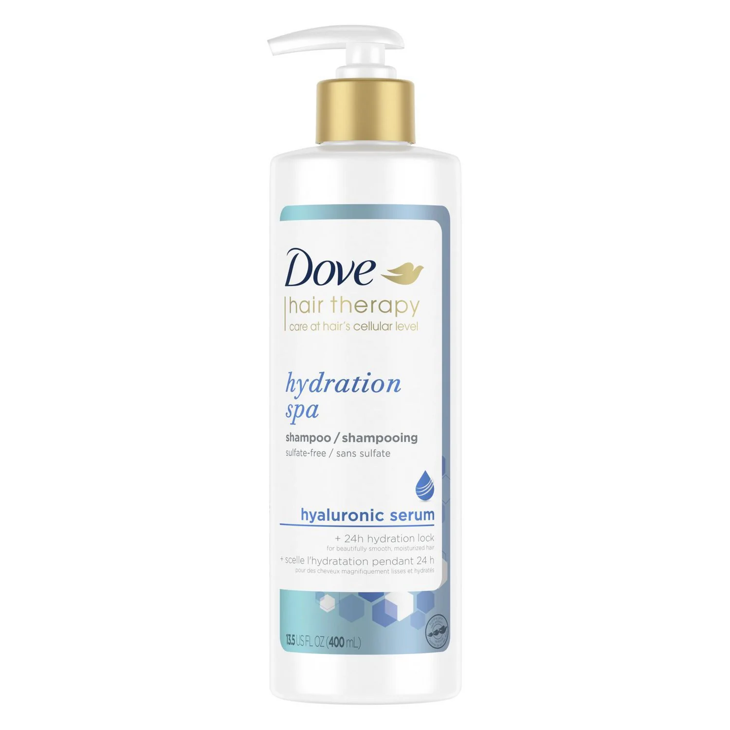 Dove Hair Therapy Hydration Spa Shampoo - 400 ml