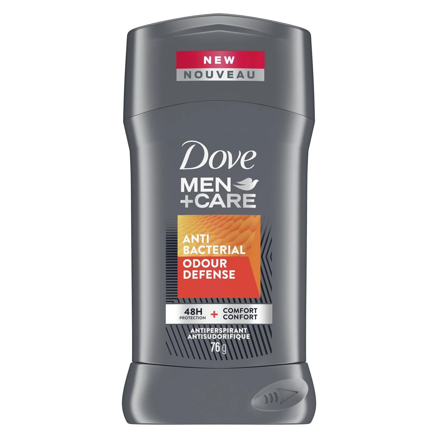 Dove Men + Care Antiperspirant, Antibacterial Odour Defense - 76 g