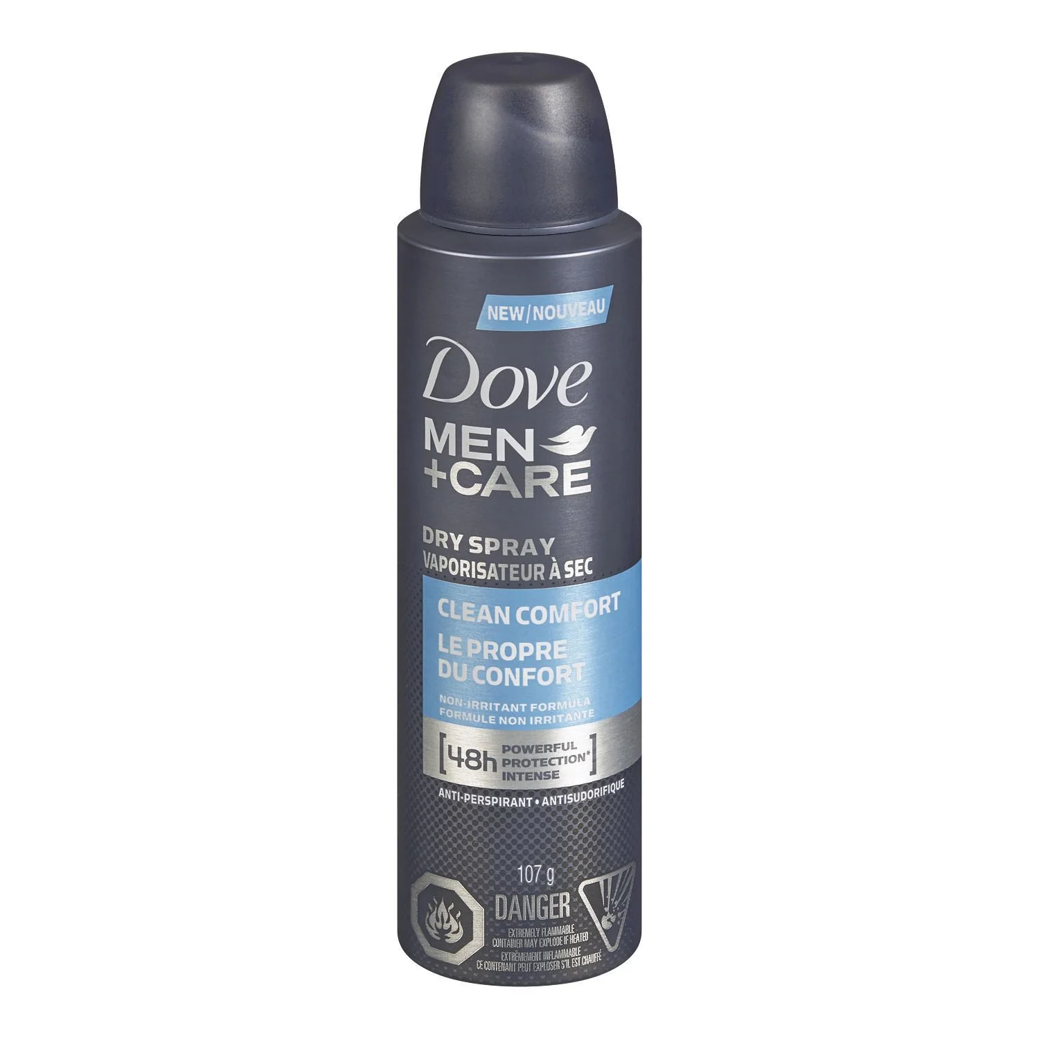 Dove Men + Care Dry Spray Antiperspirant - 107 g - Image 2