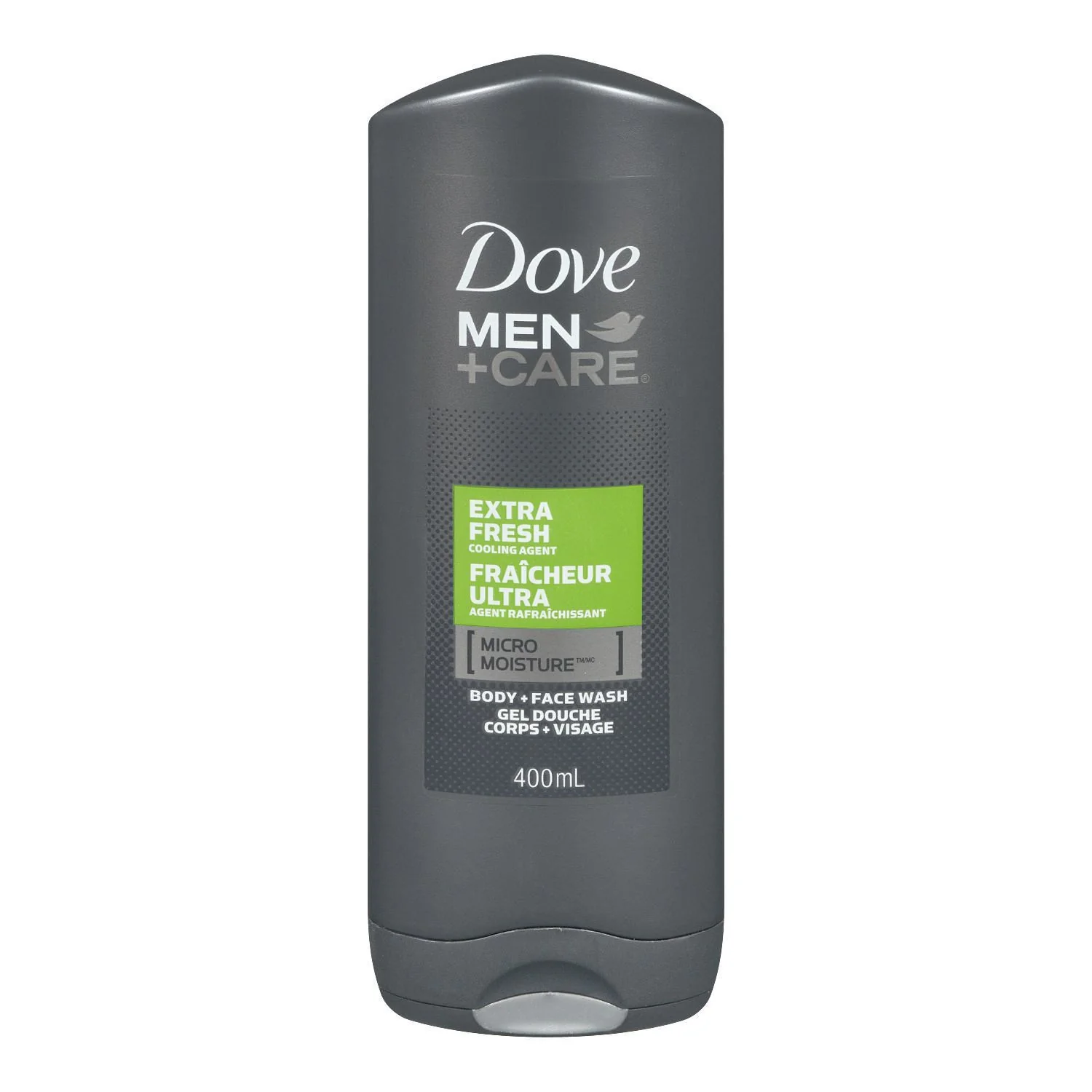Dove Men + Care Extra Fresh Cooling Agent Body + Face Wash - 400 ml