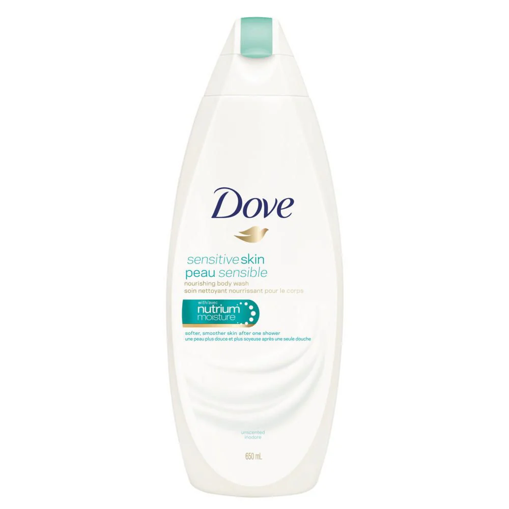 Dove Sensitive Skin Nourishing Body Wash - Image 2