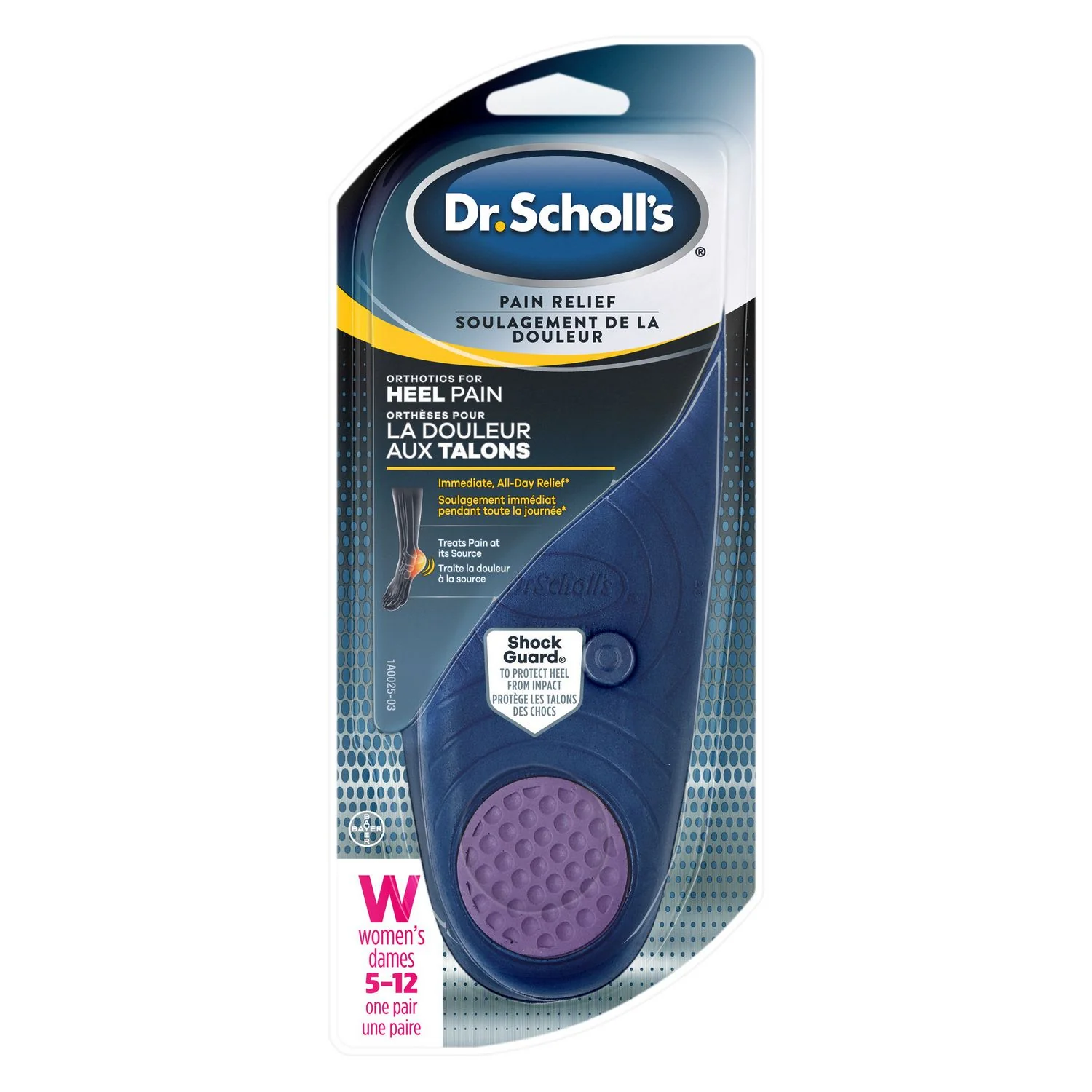 Dr. Scholl's Pain Relief Orthotics for Heel Pain - Women's - 1 pair, size 5-12