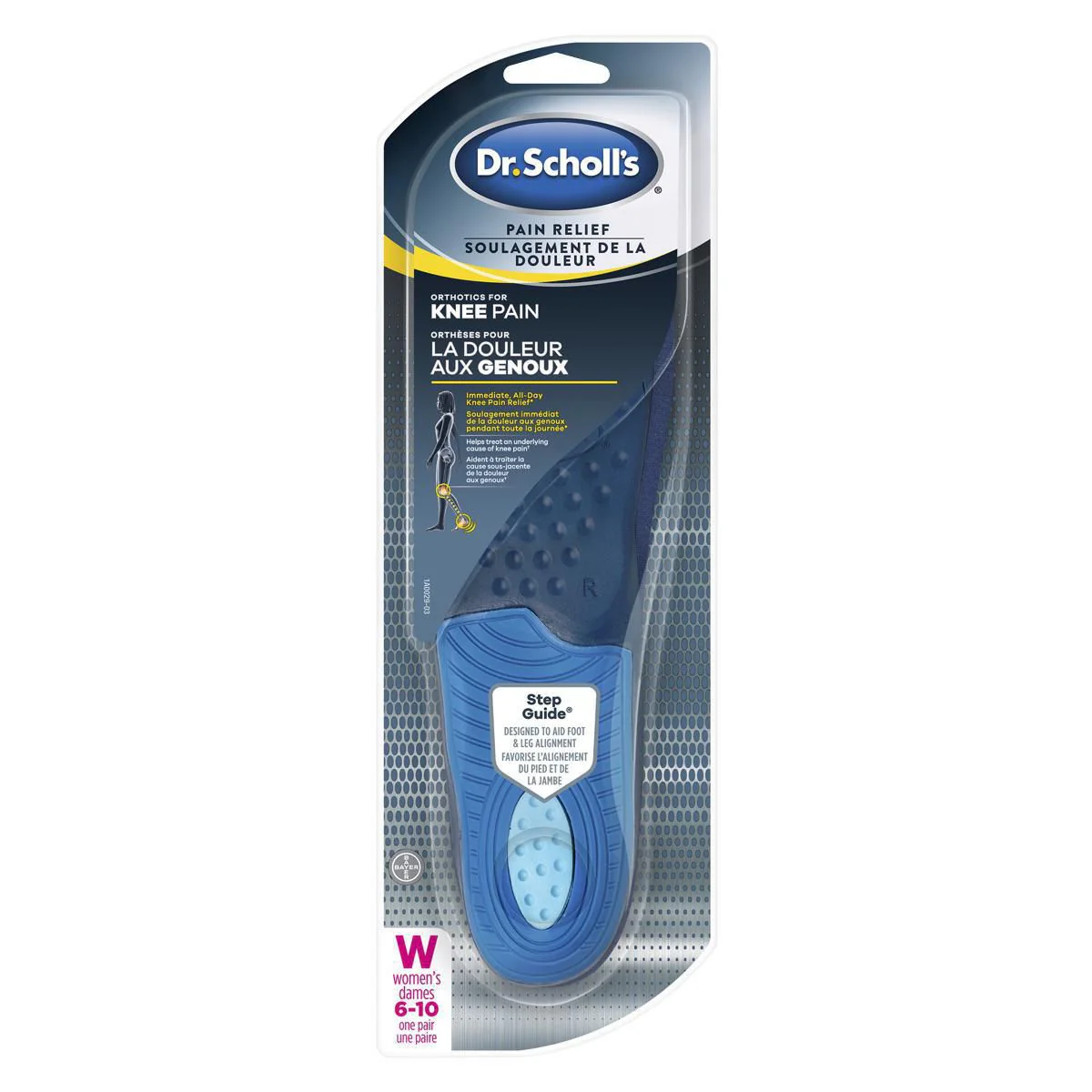 Dr. Scholl's Pain Relief Orthotics for Knee Pain - Women's - 1 pair, size 6-10