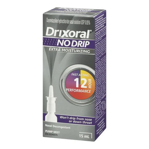 Drixoral No Drip Extra Moisturizing Nasal Spray - 15 ml