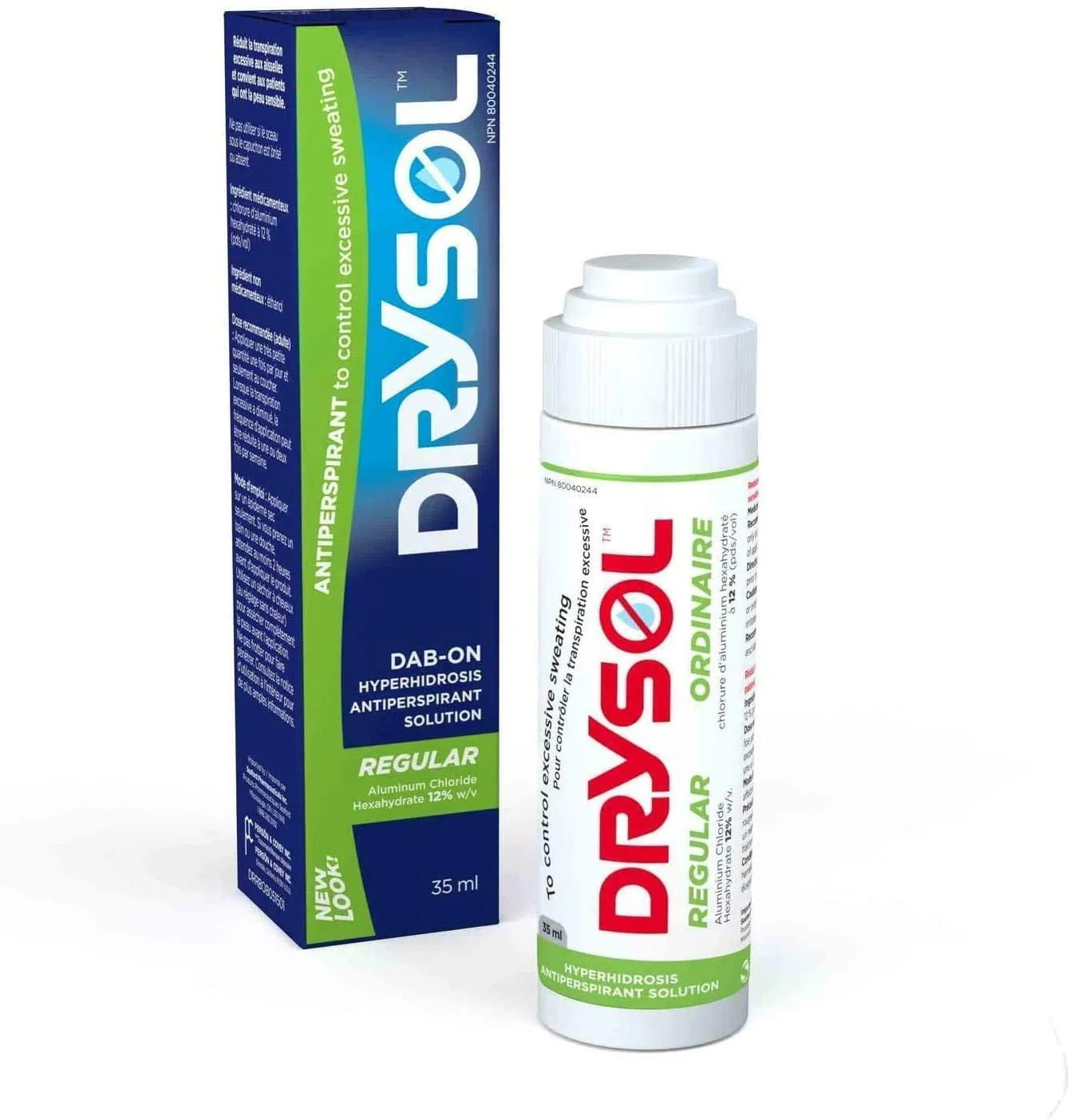 Drysol Antiperspirant, 12% Regular - 35 ml
