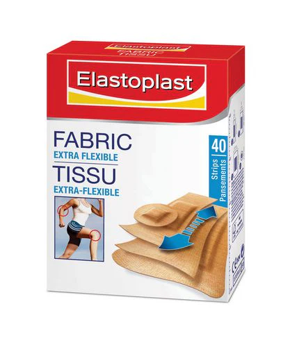 Elastoplast Fabric, Extra Flexible Bandages - 40 strips