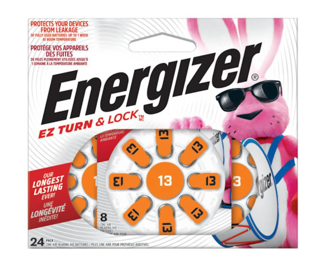 Energizer Ez Turn & Lock Hearing Aid Battery - 24 pack - Image 2
