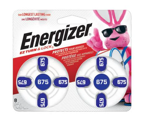 Energizer Ez Turn & Lock Hearing Aid Battery - 8 pack - Image 4