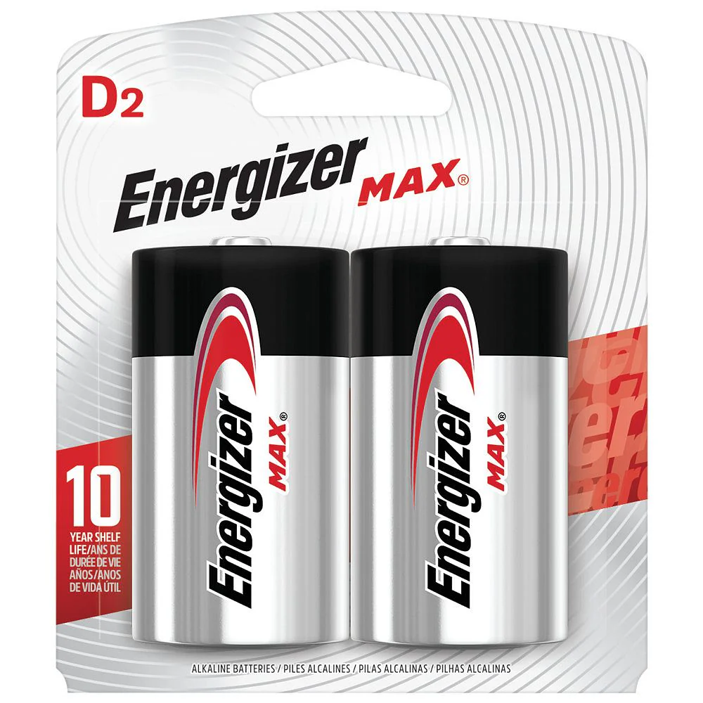 Energizer MAX Alkaline D Batteries