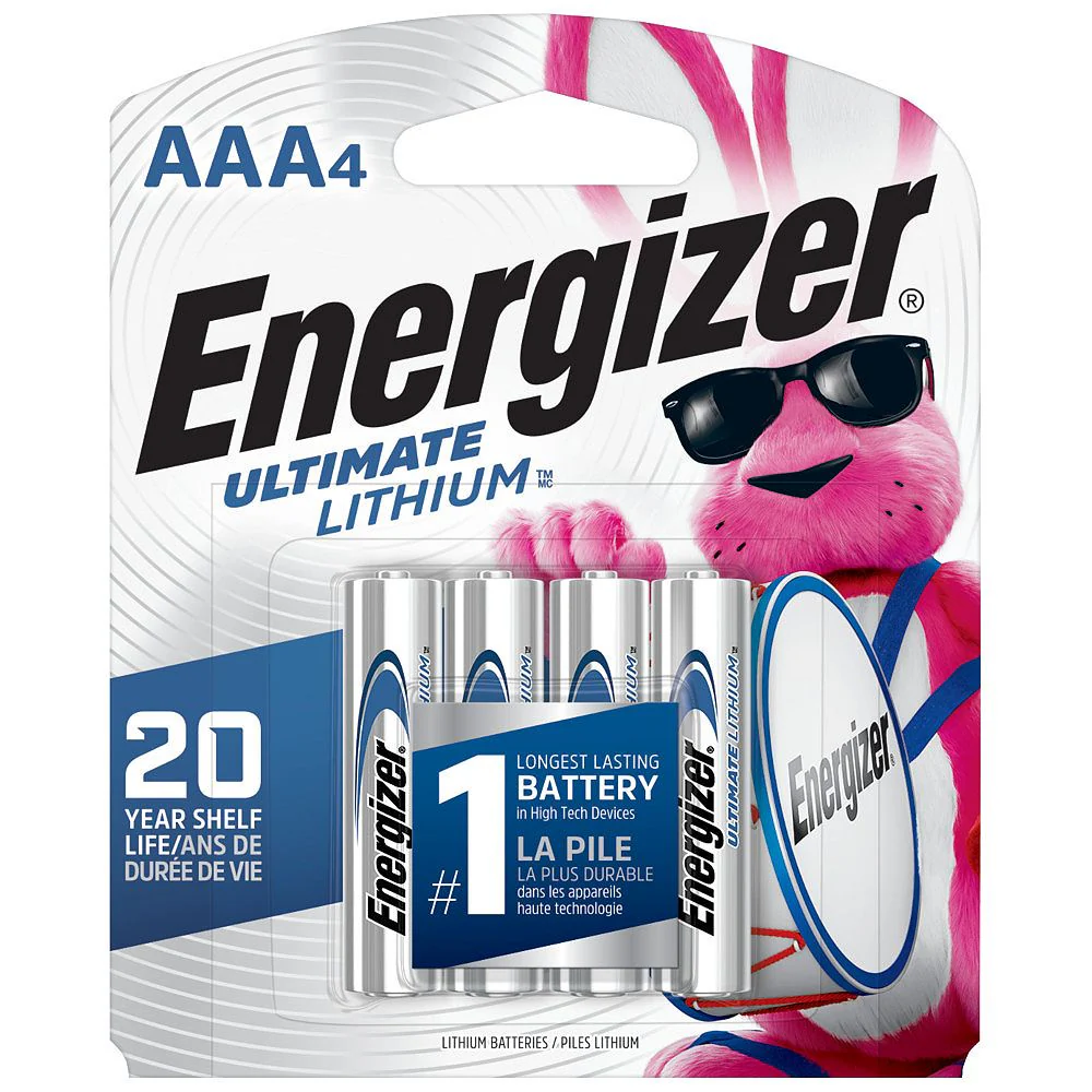 Energizer Ultimate Lithium AAA Batteries - Image 2