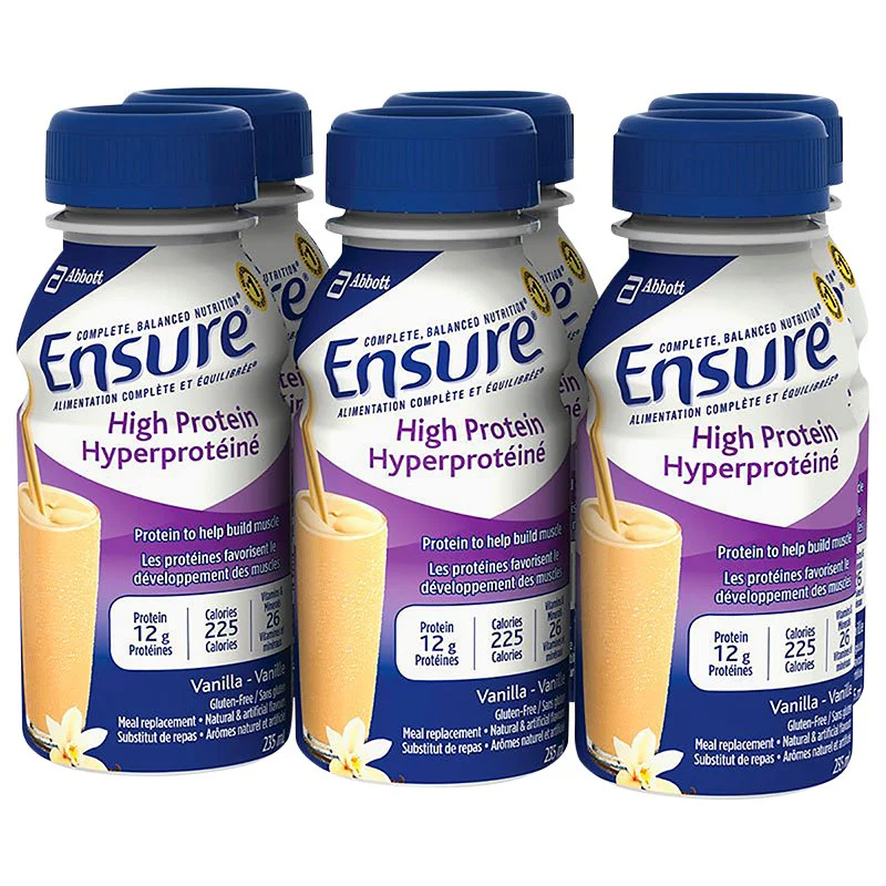 Ensure High Protein Meal Replacement, 12g Protein - 6 x 235 ml - Image 2