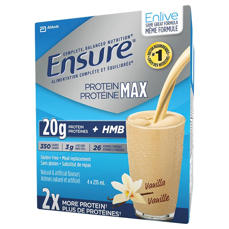 Ensure Protein Max Meal Replacement Shakes - 4 x 235 ml - Image 2