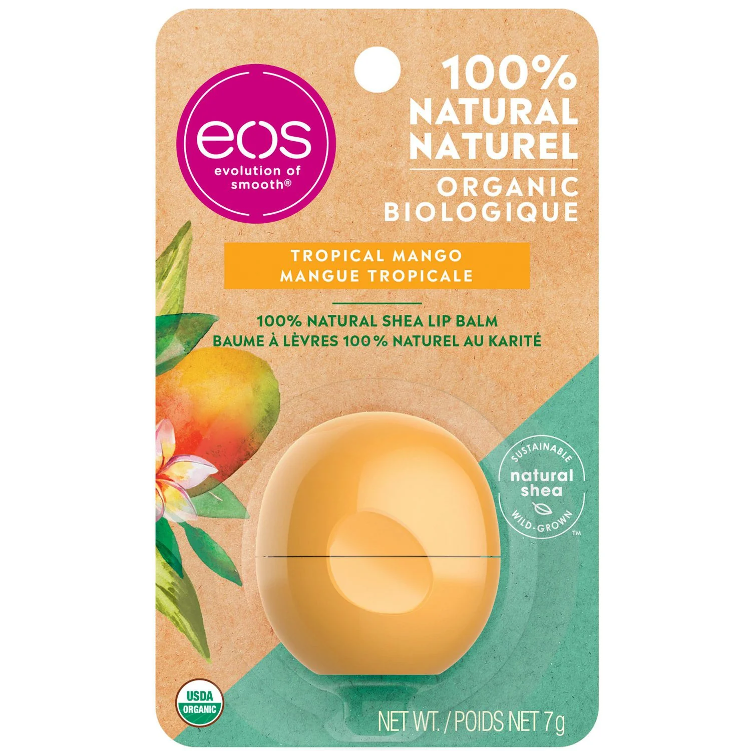 eos Organic Lip Balm - 7 g