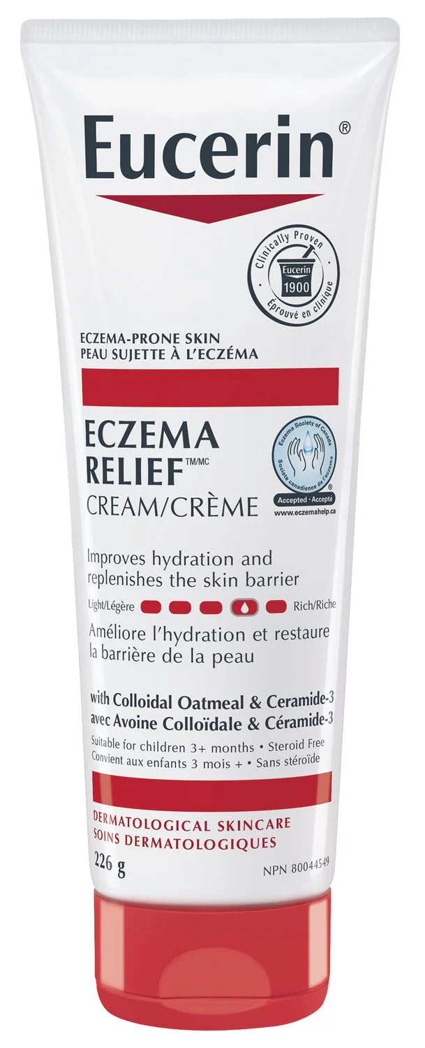 Eucerin Eczema Relief Cream With Colloidal Oatmeal And Ceramide 3 - 226 g