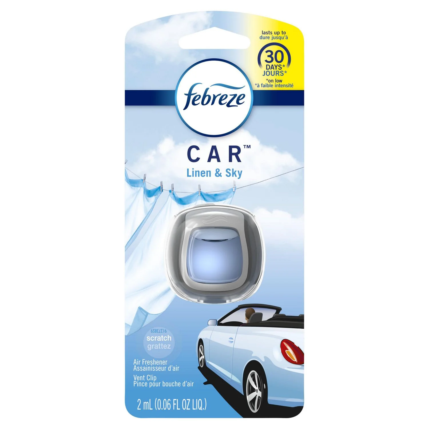 Febreze CAR Vent Clips - 2 pieces - Image 2