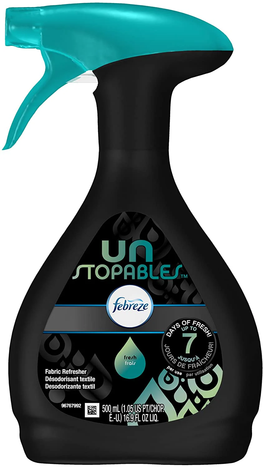 Febreze Unstopable Fabric Refresher, Fresh - 500 mL
