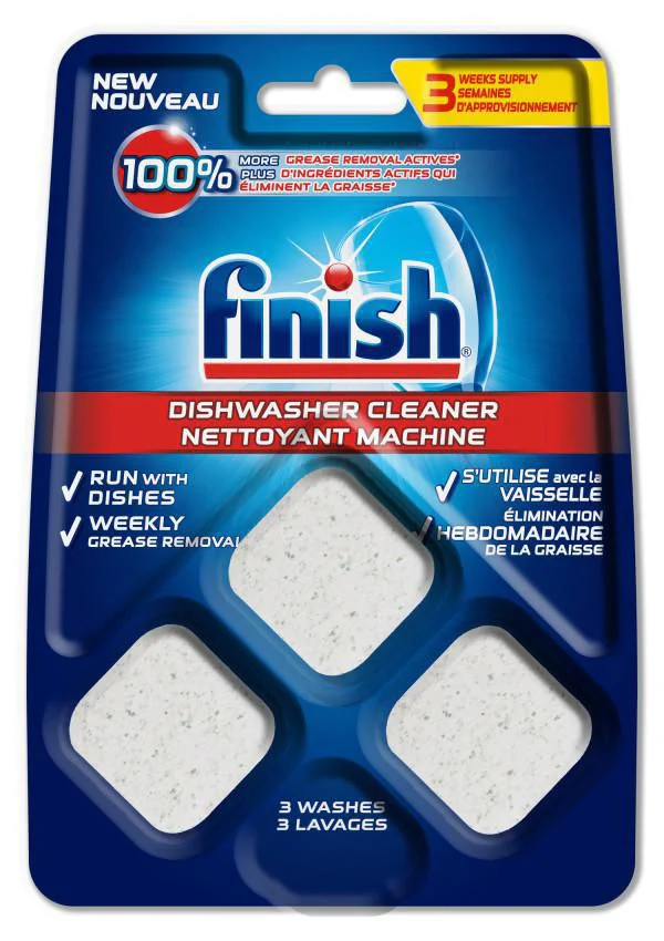 Finish Dishwasher Cleaner - 3 washes