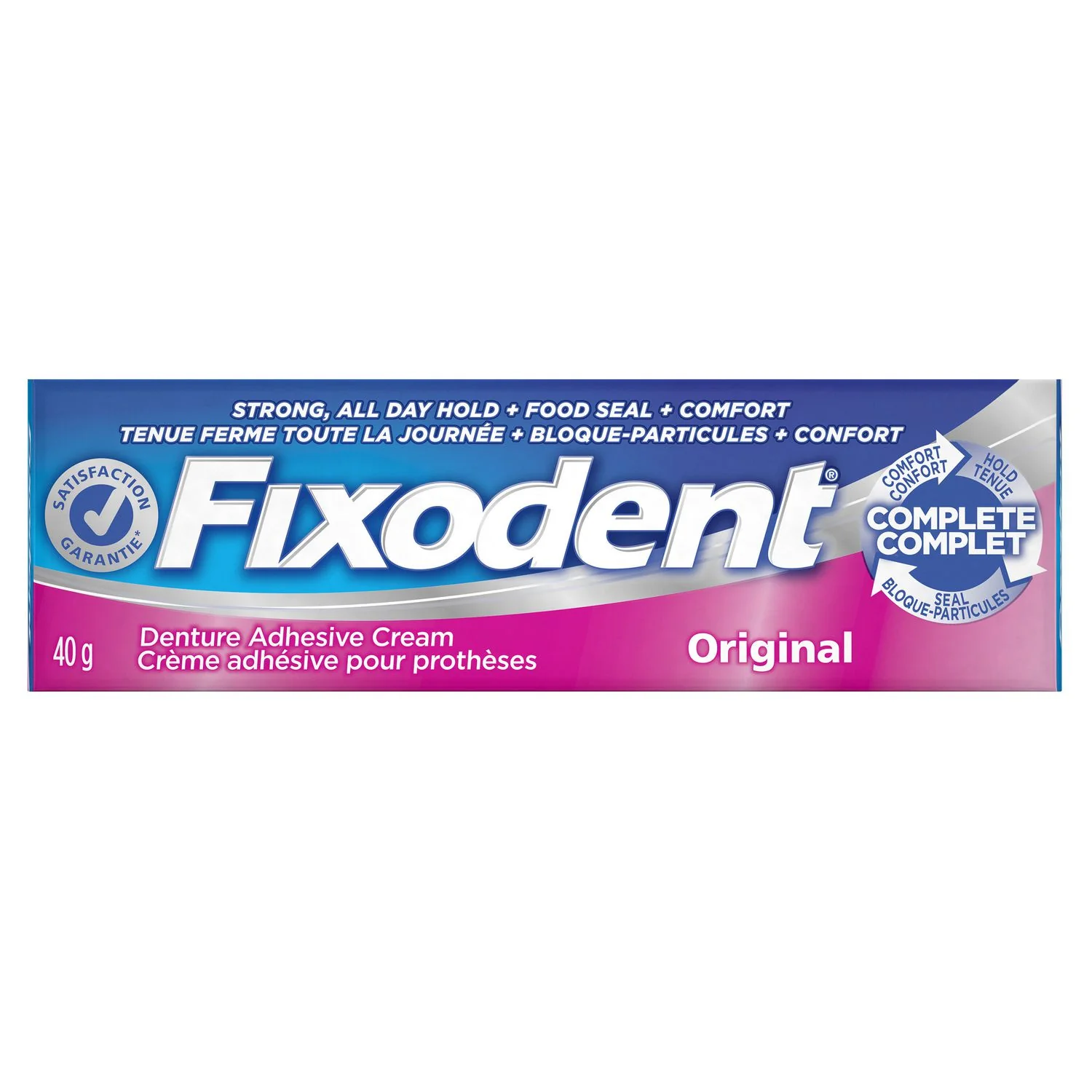 Fixodent Complete Original Denture Adhesive Cream - 40 g