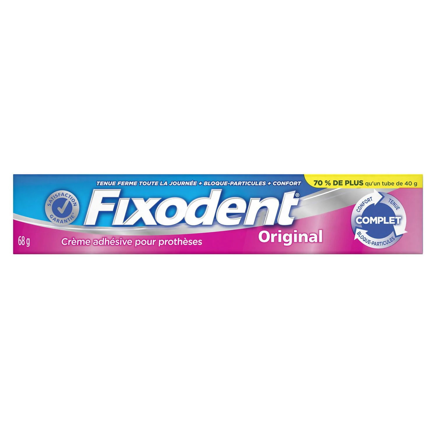 Fixodent Denture Adhesive Cream - 68 g