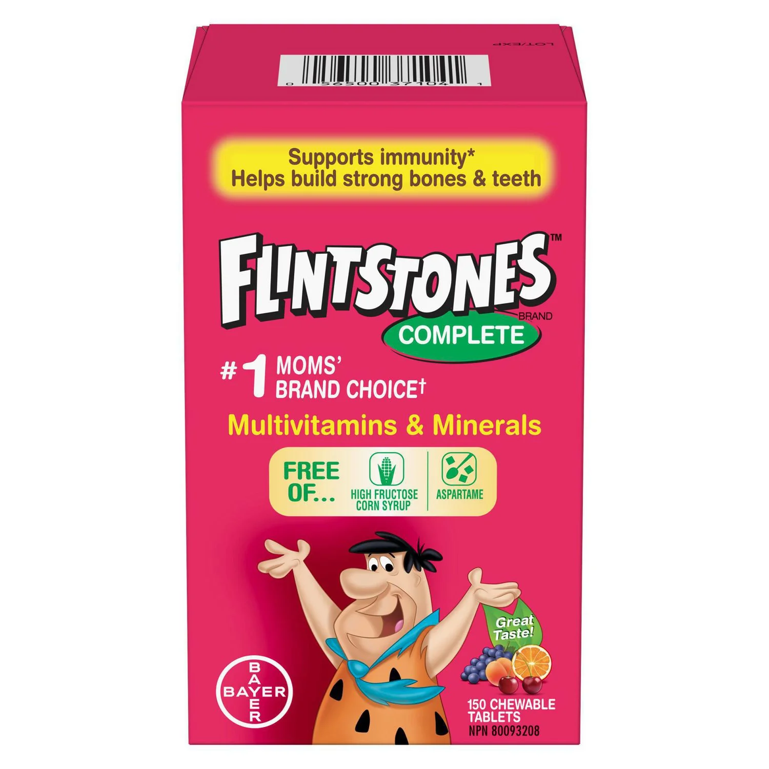 Flintstones Complete Multivitamins & Minerals - 150 chewable tablets - Image 2