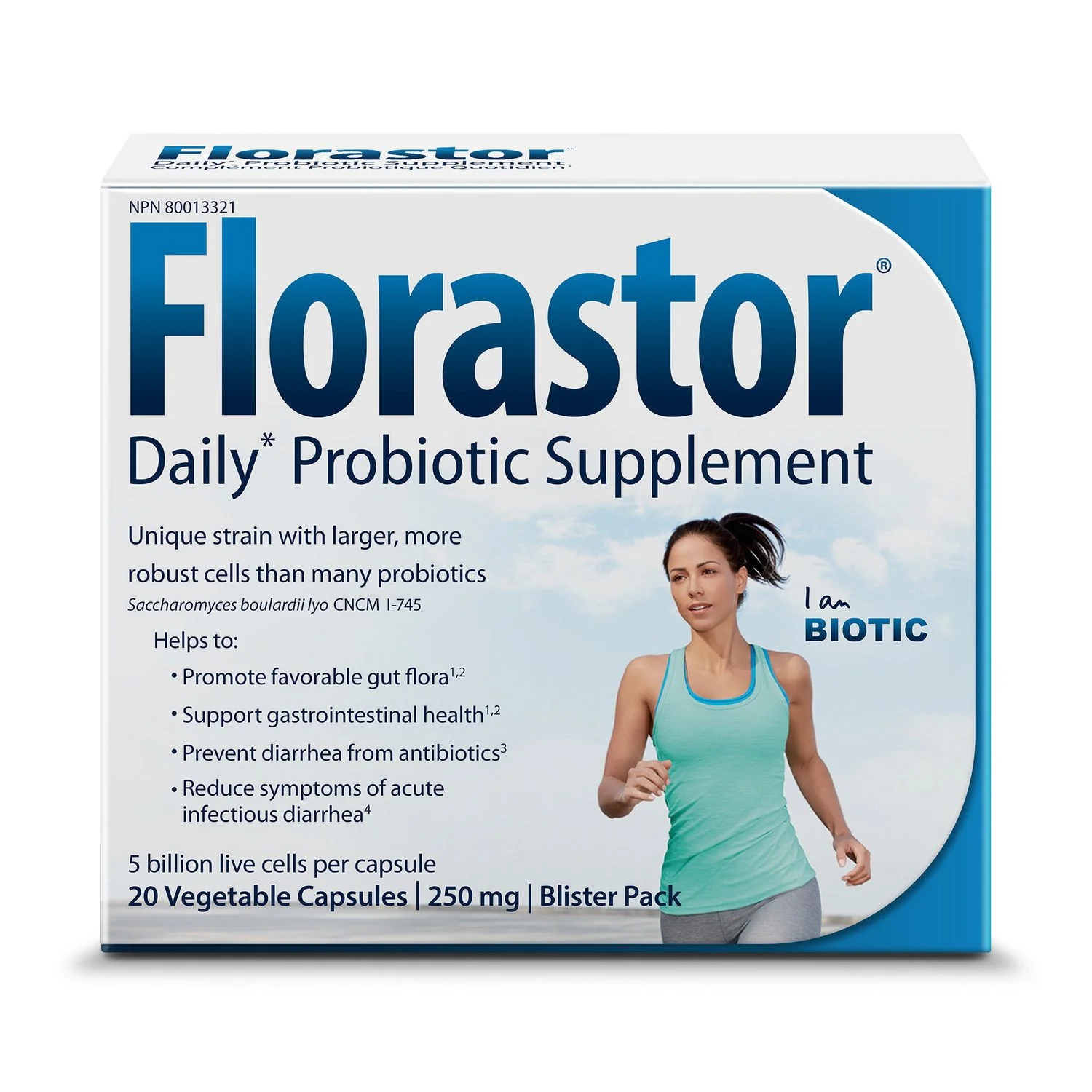 Florastor Daily Probiotic Supplement