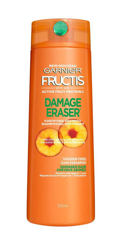 Garnier Fructis Damage Eraser Fortifying Shampoo - 370 ml