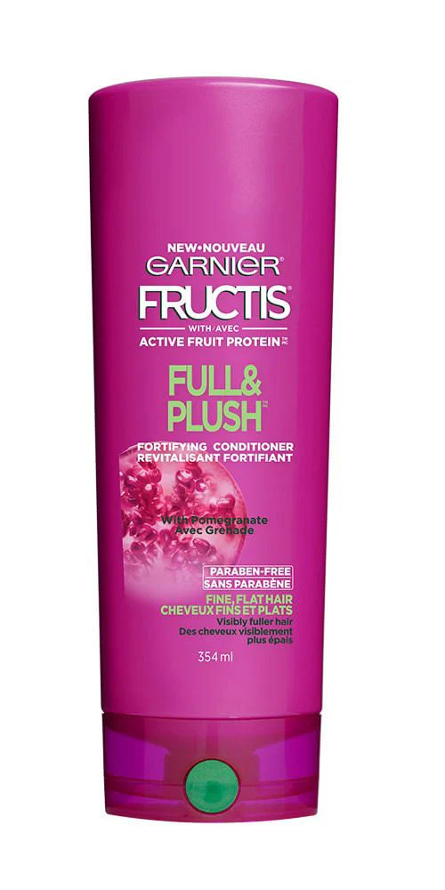 Garnier Fructis Full & Plush Fortifying Conditioner with Pomegranate - 370 ml