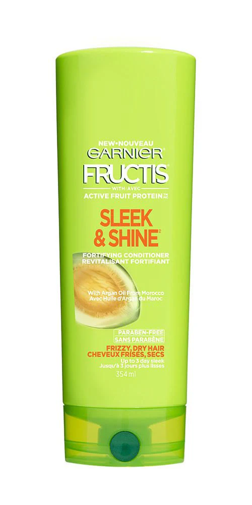 Garnier Fructis Sleek & Shine Fortifying Conditioner with Argan Oil from Morocco - 354 mL