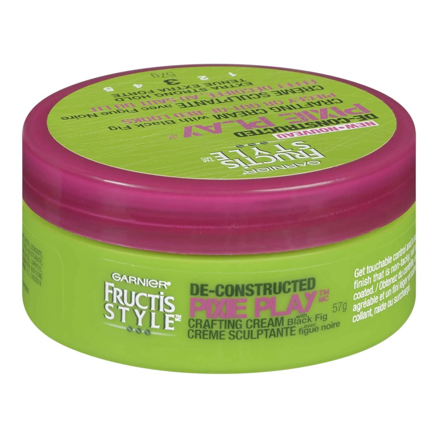 Garnier Fructis Style De-Constructed Pixie Play Crafting Cream with Black Fig - 57 g
