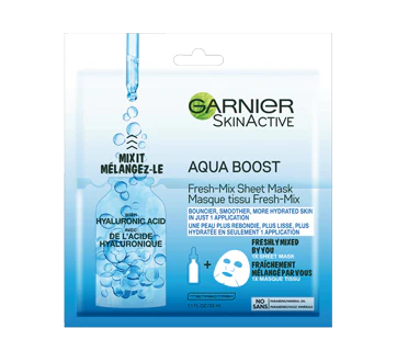 Garnier SkinActive Moisture Bomb Aqua Boost Fresh-Mix Sheet Mask - 1 mask