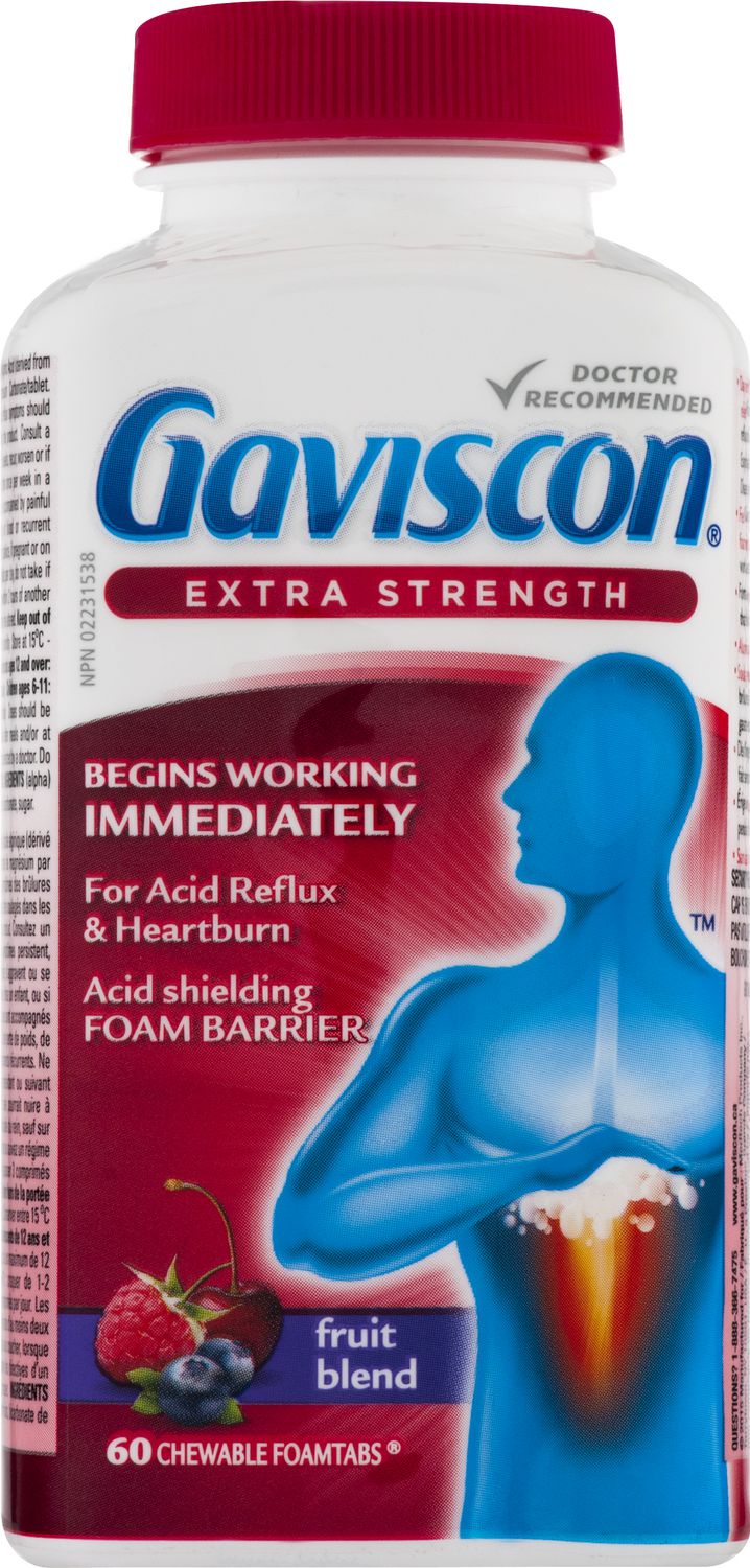 Gaviscon Extra Strength Chewable Tablets - 60 tablets - Image 2