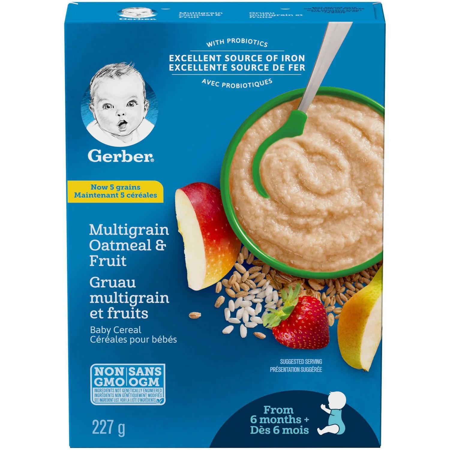 Gerber Stage 2 Baby Cereal (from 6 months) - Image 4