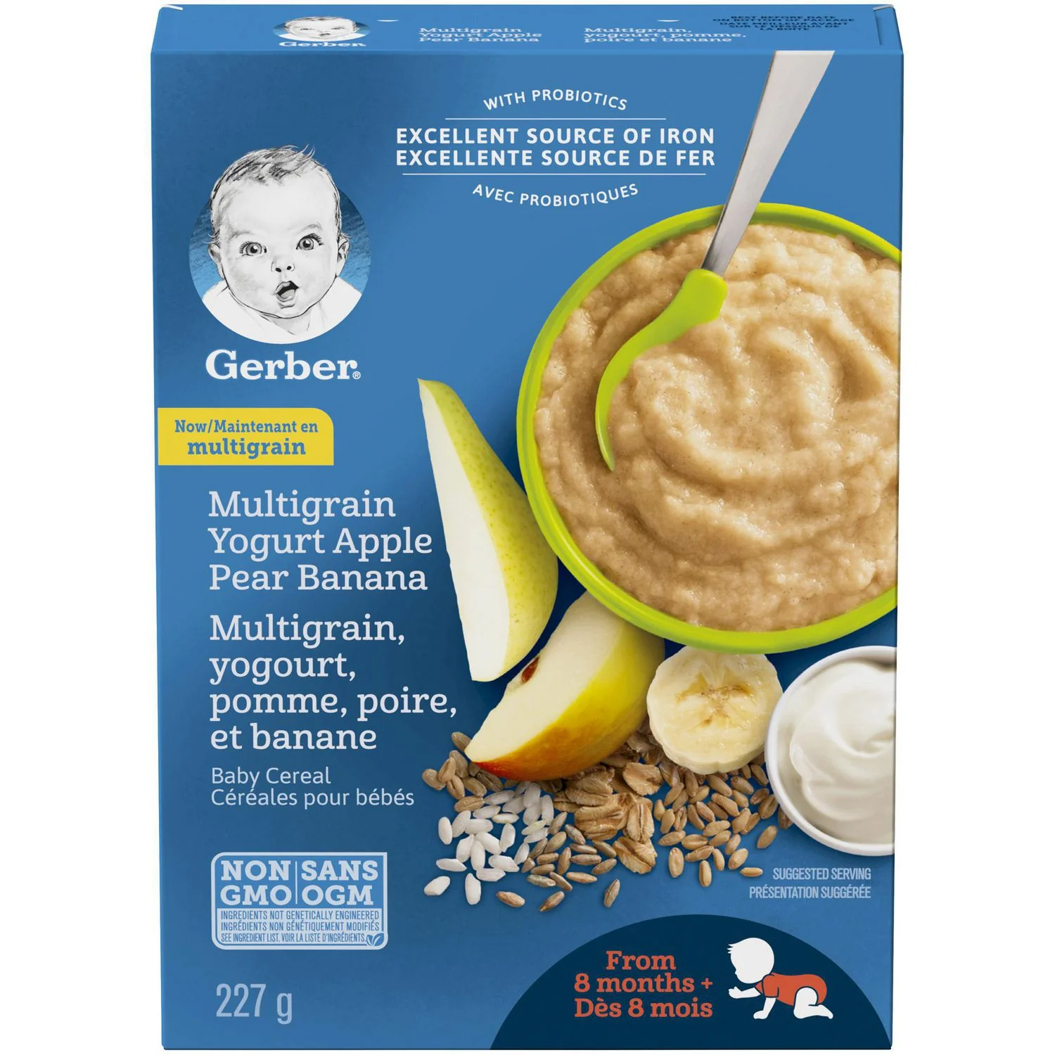 Gerber Stage 3 Baby Cereal (from 8 months) - Image 4