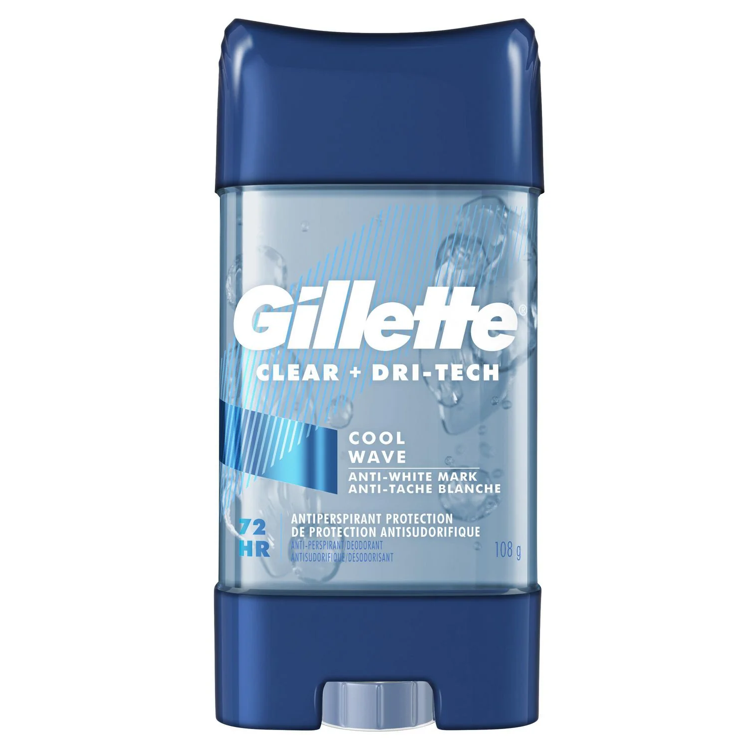 Gillette Clear Gel Antiperspirant & Deodorant - 108 g