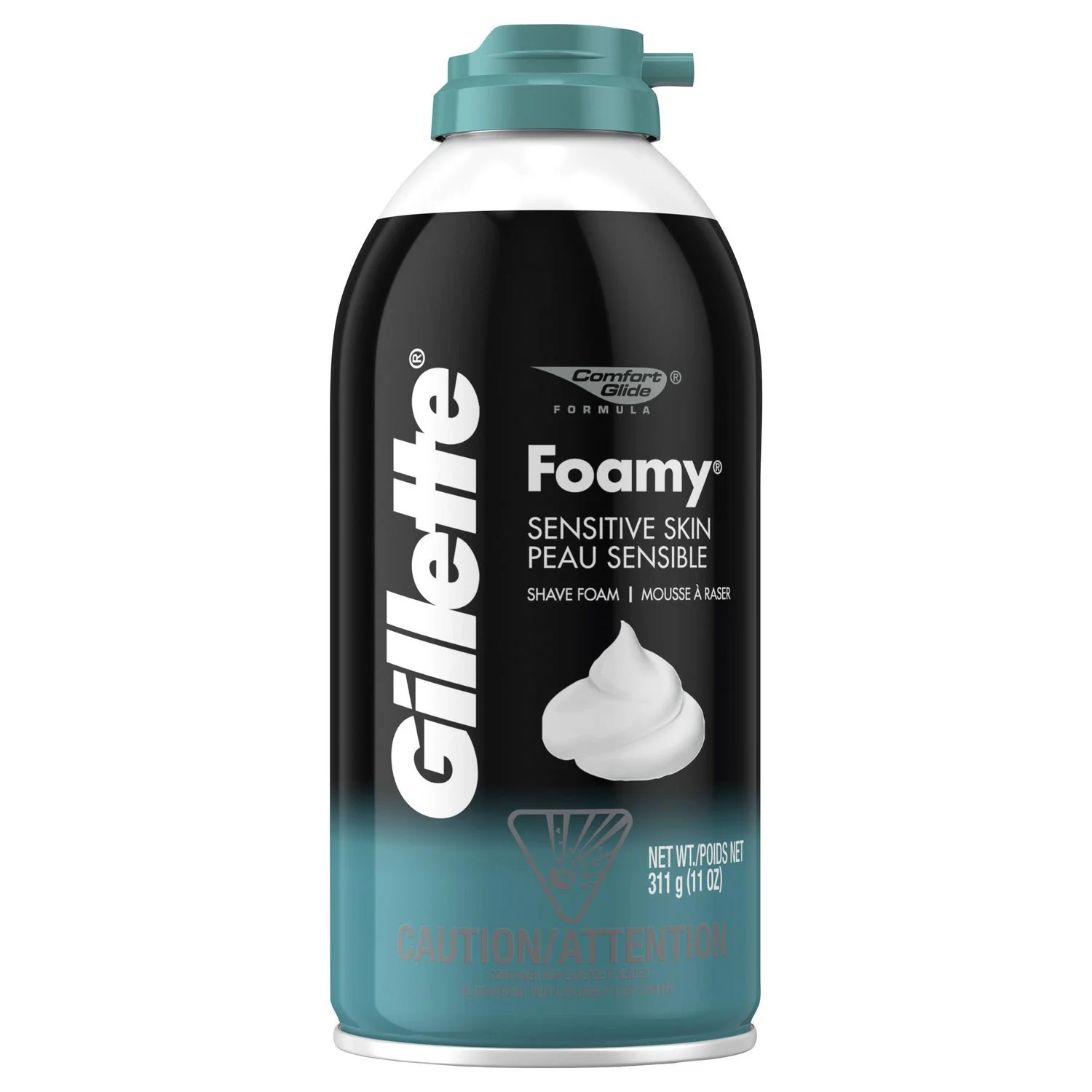 Gillette Foamy Sensitive Skin Shave Cream - 311 g