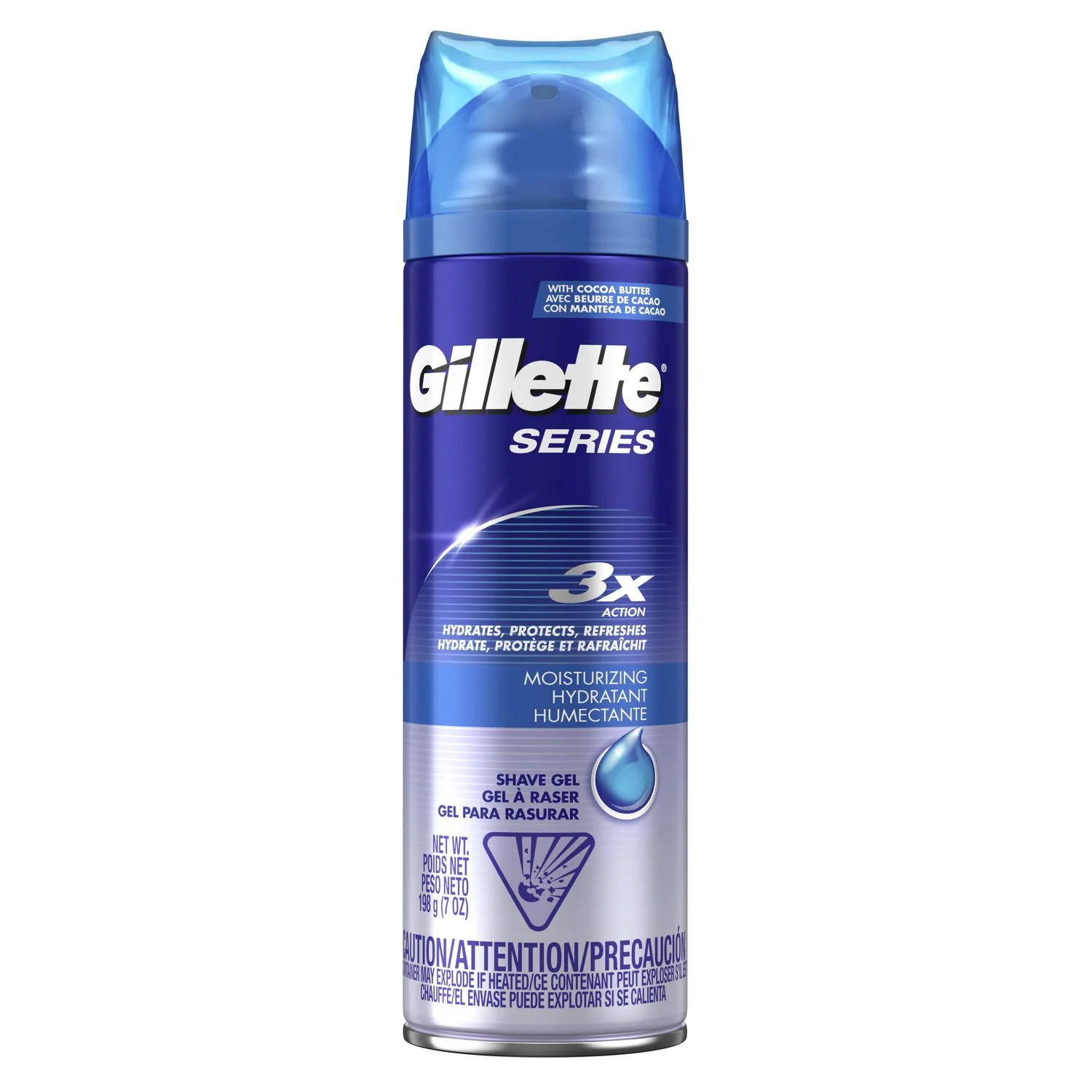 Gillette Series Moisturizing Shave Gel - 198 g