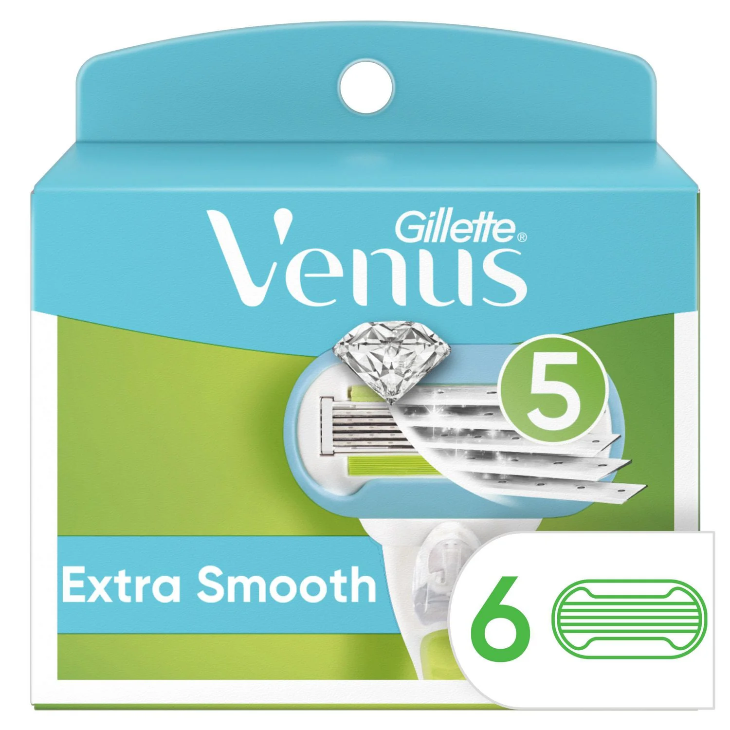 Gillette Venus Extra Smooth Women's Razor Blades - Image 2