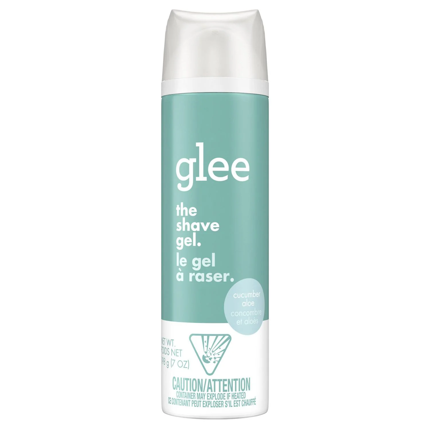 Glee the Shave Gel, Cucumber Aloe - 198 g