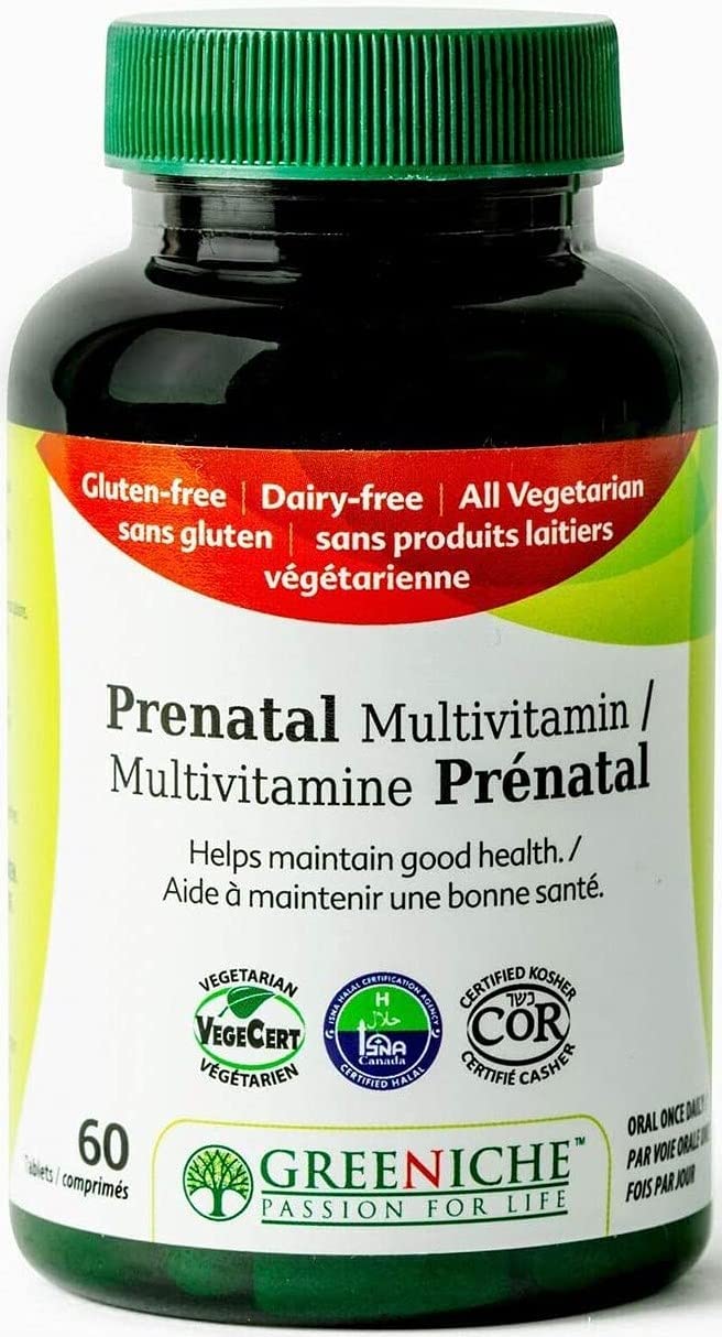 Greeniche Prenatal Multivitamin - 60 tablets