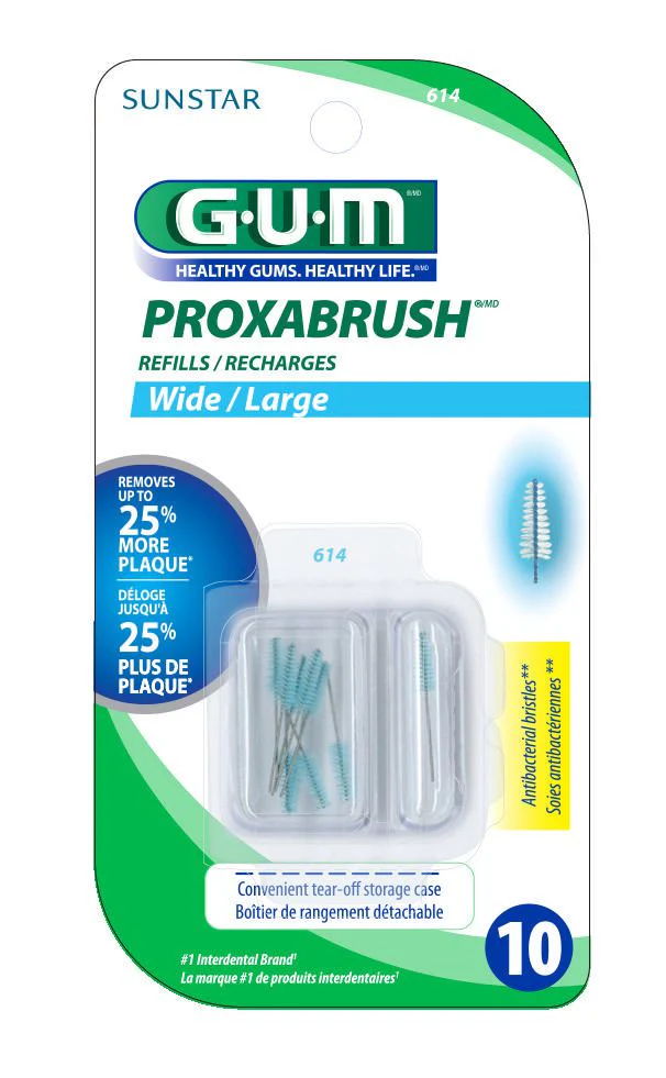 GUM Proxabrush Refills, Wide - 10 picks