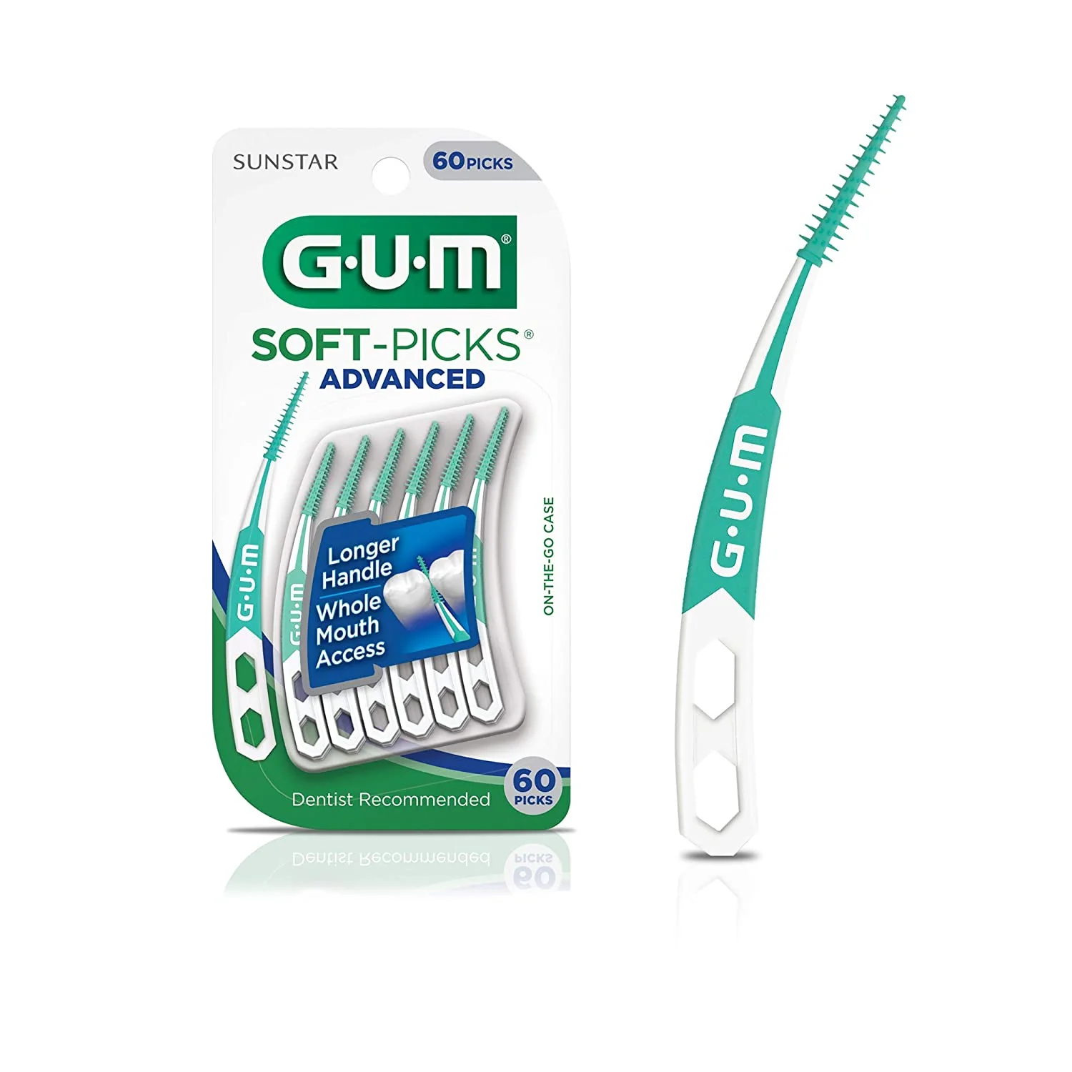 GUM Soft-Picks Advanced - 60 picks