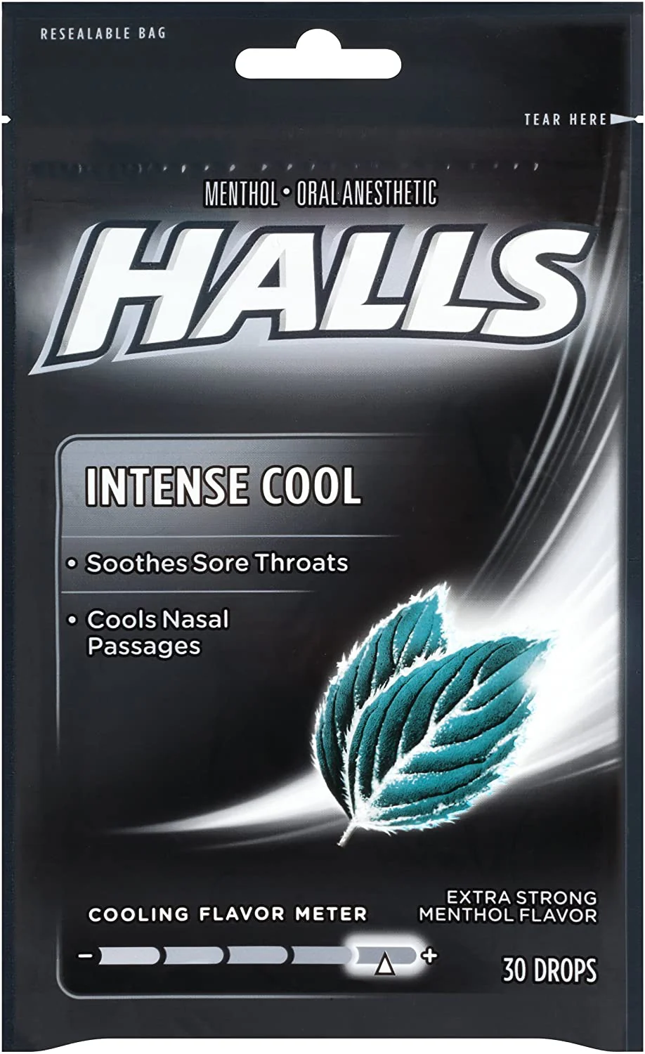 Halls Intense Cool Extra Strong - 30 drops