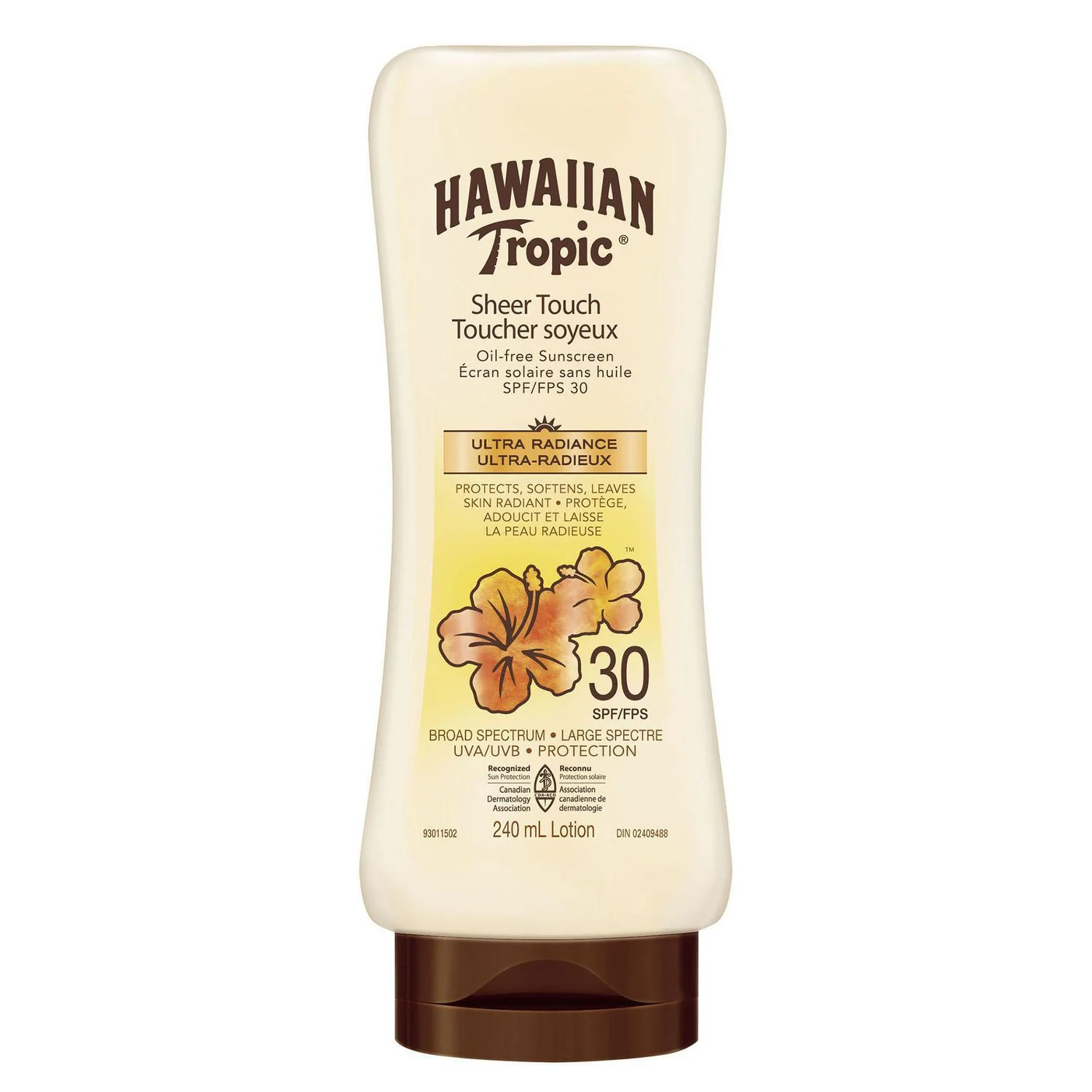 Hawaiian Tropic Oil-Free Sunscreen, Sheer Touch, Ultra Radiance - 240 mL - Image 2