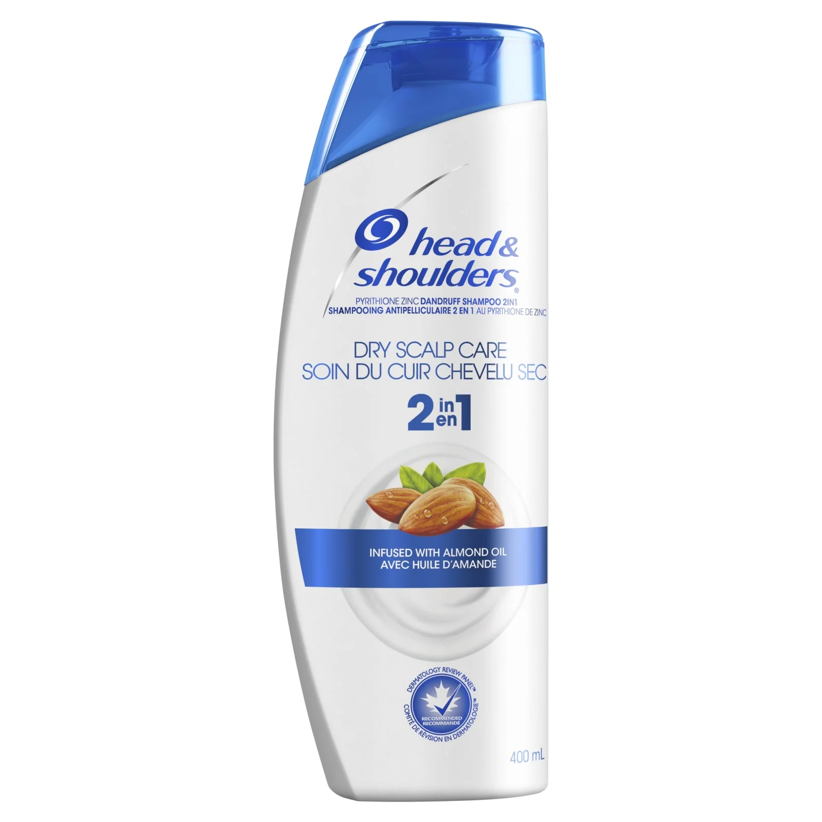Head & Shoulders Dry Scalp Care with Almond Oil 2-in-1 Anti-Dandruff Shampoo + Conditioner - 400 ml
