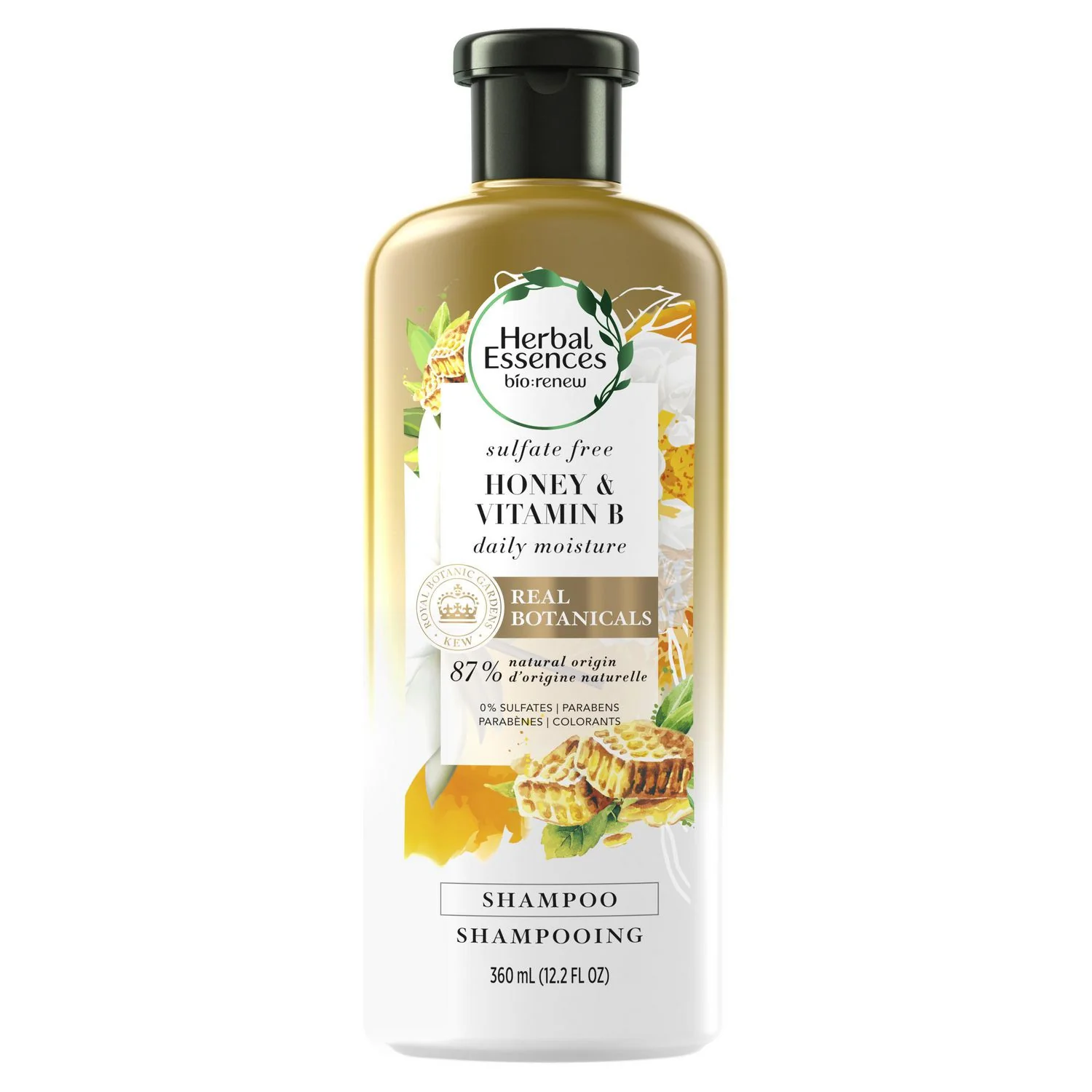 Herbal Essences Bio:Renew Honey & Vitamin B Daily Moisture Sulfate-Free Moisture Shampoo - 360 ml